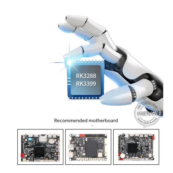 13.3in Desktop Touch Screen Information Kiosk With Face Recognition