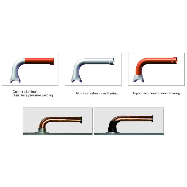 Microchannel Serpentine Evaporator Condenser AA4343 Fin