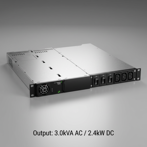 Eltek Flatpack2 110Vdc 125Vdc 3000W High Efficiency Rectifier Module 1U height P/N: 241119.805