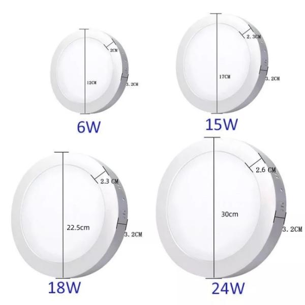 36w Led Panel Down Light SMD2835 Energry Saving Reflective Sheeting
