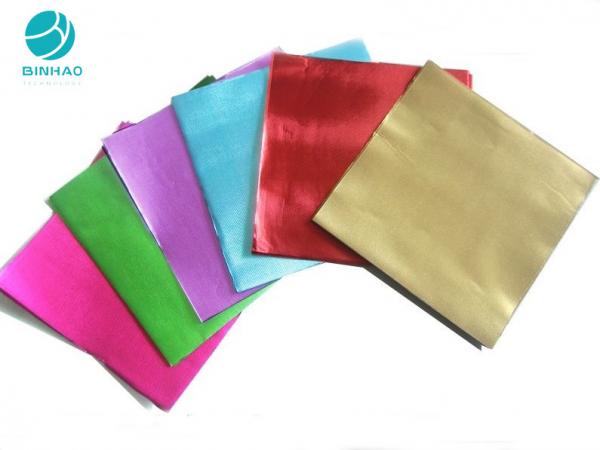 Buy SGS Food Grade Aluminium Foil Wrapping Paper For Chocolate at wholesale prices