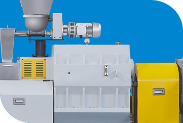 Double Twin Screw Plastic Extruder Masterbatch Granulator for Customized Requirements
