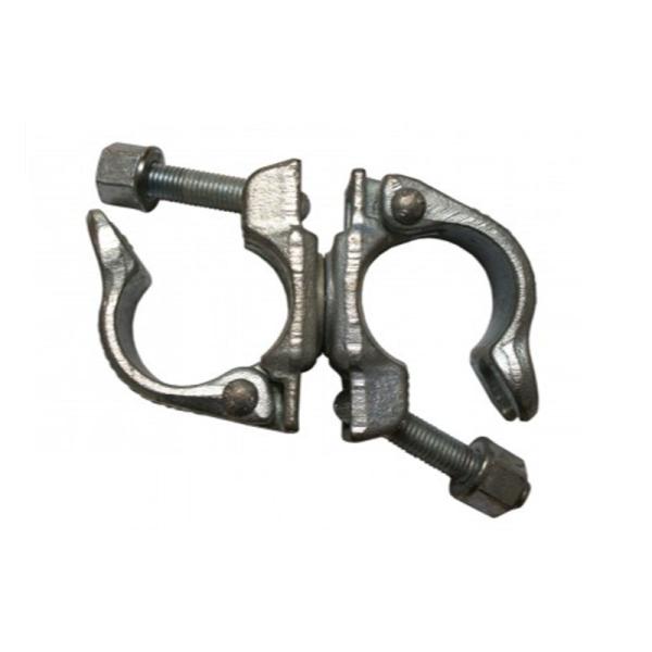 Scaffold Double Fixed Coupler Sleeve Scaffolding Coupler Types and Clamps Load Capacity Weight