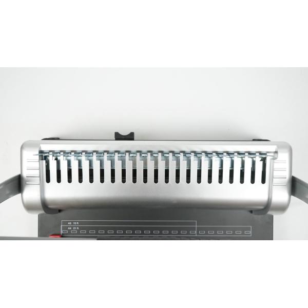 Comb Binding Machine For Office Perfect A4 Rubber Ring Binding Thickness 12sheets 80g