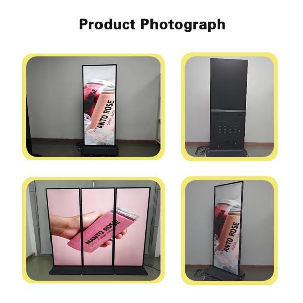 69.3 Inch 4K Video Wall Displaying Stretched LCD Display with Free Software Cloud Server