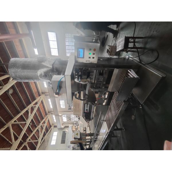 Electric Semi-automatic Vertical Stand-up Pouch Packing Machine for Paper Packaging