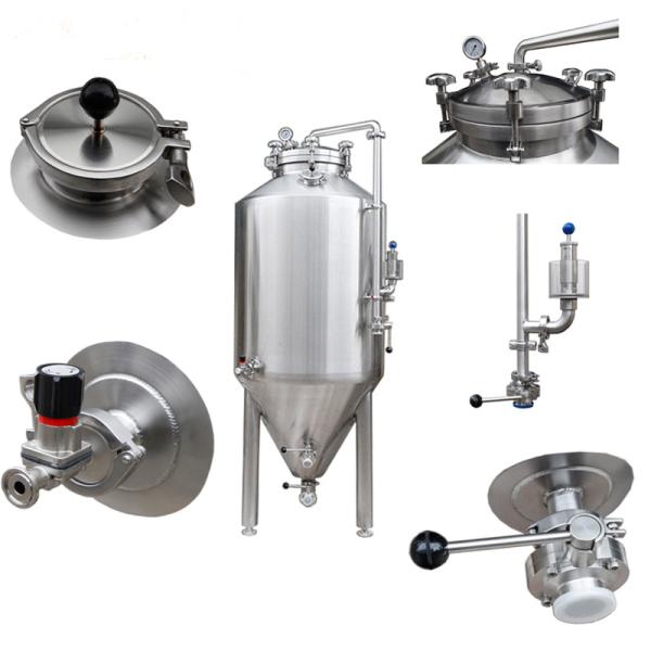 Mirror Polish 10BBL Conical Beer Fermenter