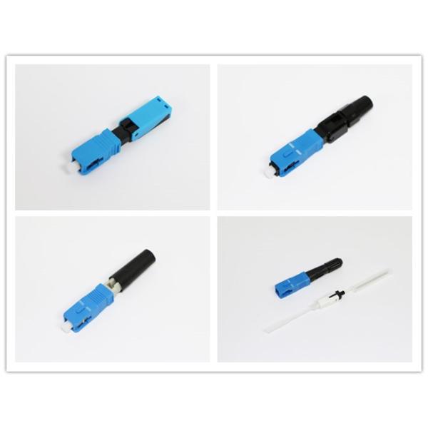 UPC Precision Ceramic Ferrule SC Fast Fiber Optic Connector for FTTH Drop Cable