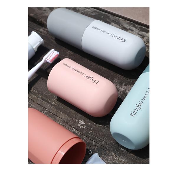 portable Travel Couples Toothbrush Toothpaste Box case