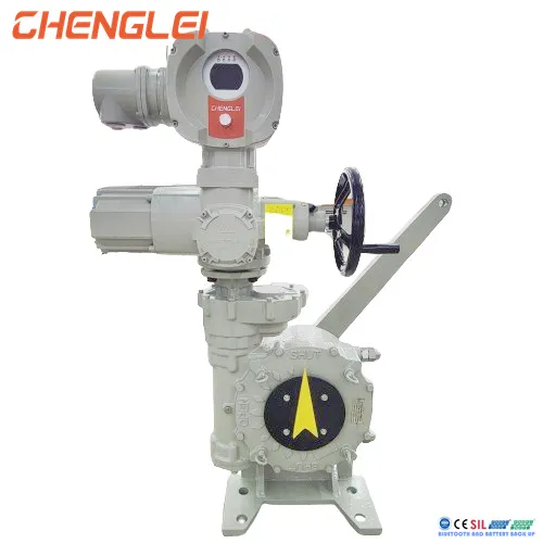 110V 660V AC Small Mini Aluminum Alloy Automatic Electric Rotary Actuator.