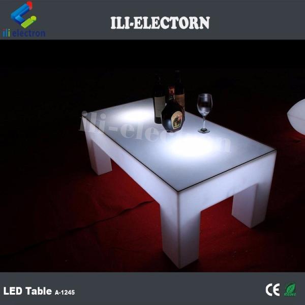 garden illuminated led table