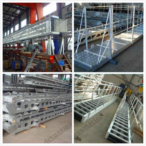 CCS / ABS / DNV / NK Type Outfitting Equipment Marine Accommodation Ladder