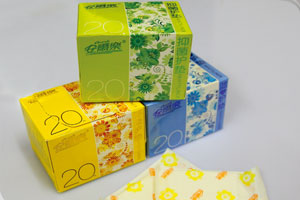 Tampons Tissue Paper Carton Packing Machine With Servo Motor