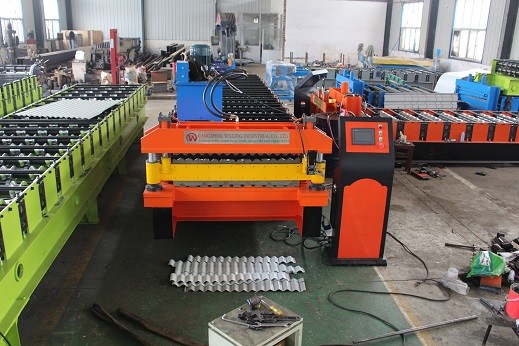 Double Layer Roofing Sheet Roll Forming Machine Automatic