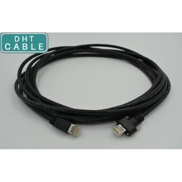 8 Pin High Flex Gigabit Ethernet Cable , GigE Interface Gigabit Network Cable