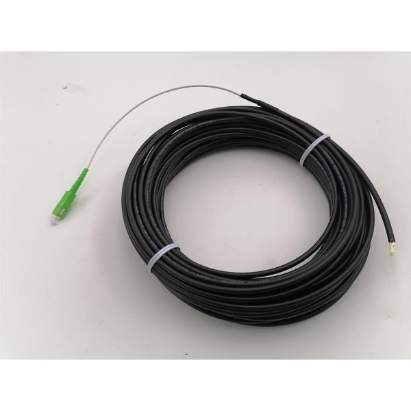 SC APC G657A2 4.6mm LSZH 80M FTTH Drop Cable For FTTH