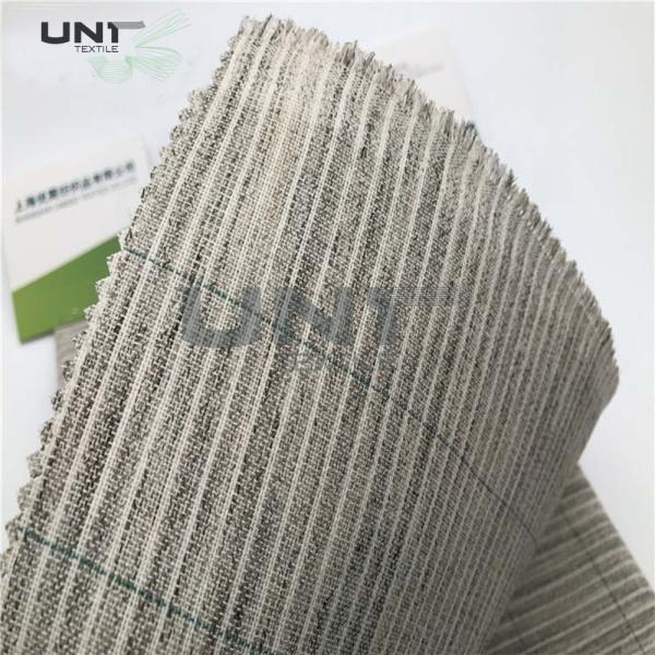 Woven Bonded Interlining Chest Canvas With Polyester Material