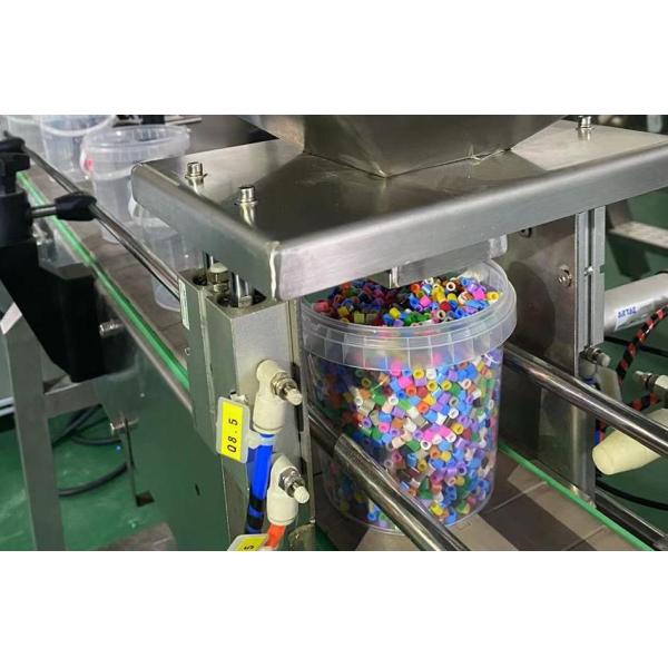 Bottles Detergent Powder Candy Filling Packing Machine Sealing Capping Labeling