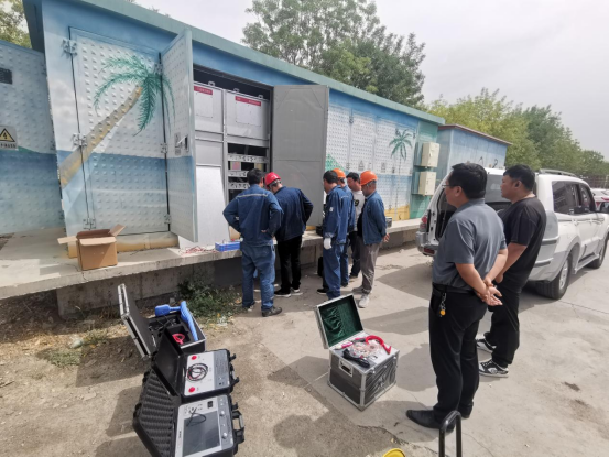 Underground Cable Fault Locator System Detect Faults
