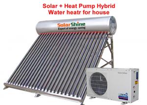 China solar thermal and heat pump hybrid water heater 3 on sale