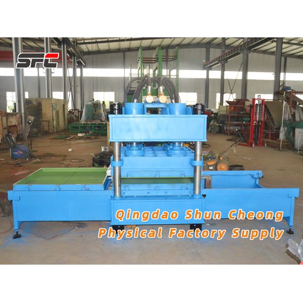 Rubber Tile Vulcanizing Machine with Manual Mould Push-Out Device for Batch Vulcanization and 4 Layers Efficiency