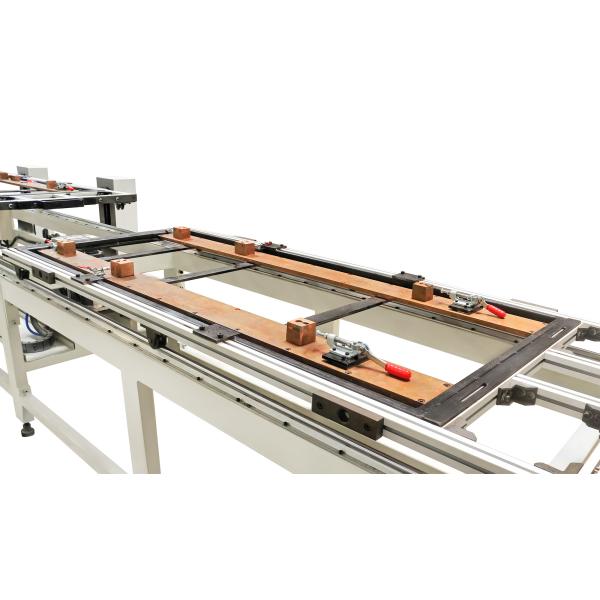 Automatic Sheet Metal Welder , Spot Welding Machine With Aluminum Window Frame