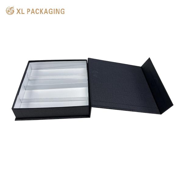 XL Packaging Custom Luxury Boxes High End Chocolate Gift BoxesGlossy/Matte Lamination Packaging Macaron Gift Box With PVC Insert Food Paper Cardboard