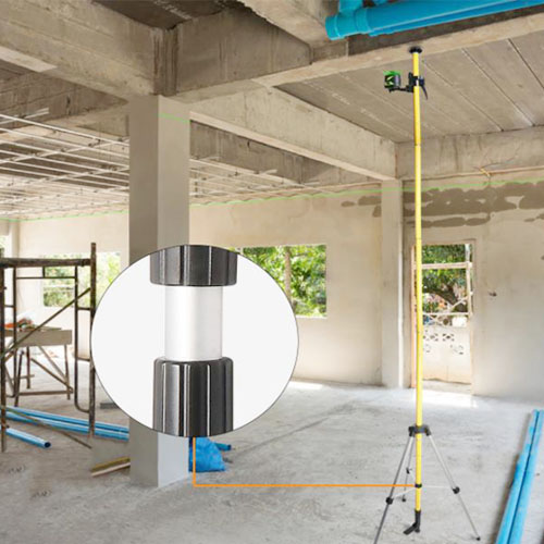 Precision ±1mm/5m 3M Elevated Tripod for Rotary Laser Level Dumpy Level Cross Line Laser