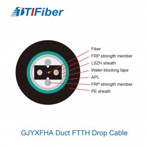 GJYXFHA GJYXFHS G652D Outdoor Fiber Optic Cable Single Mode Dute Bow Type
