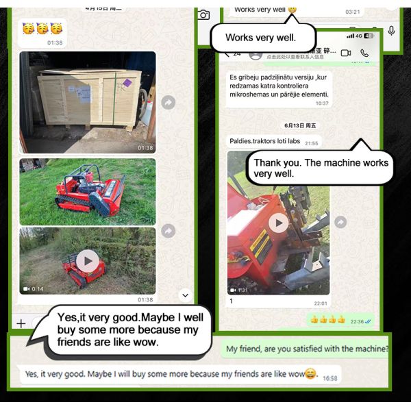 US Spot CE Approved Remote Control Crawler Gasoline Powered Wireless Control Lawn Mower Orchard Self-Propelled Mowing Machine
