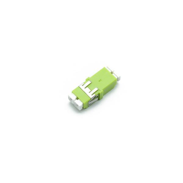 Green LC PC SC Footprint DX MM Fiber Optic Adapter OM5