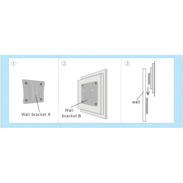 IPS Capacitive Touch Screen Self Kiosk Machine PCAP Self Ordering System For Restaurants
