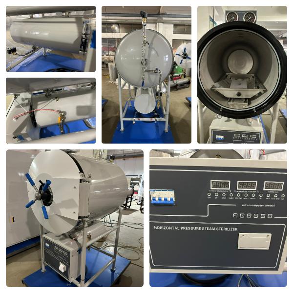 Digital Display Control Front Loading Horizontal Autoclave