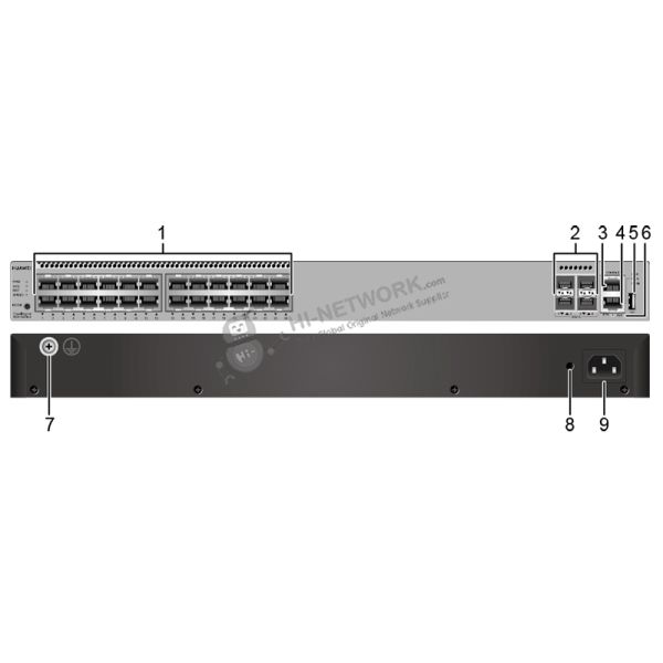 Huawei CloudEngine S5731-S24T4X-A Network Switch with Simplified O&M Intelligent Stack and Enhanced Layer 3 Features
