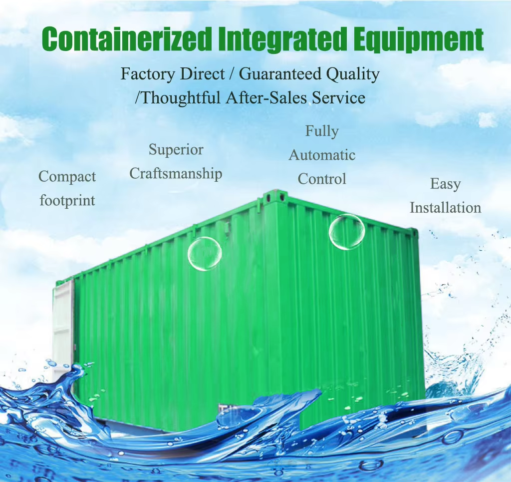 Buy cheap 40ft Containerized Desalination Plant Reverse Osmosis System Including Pump PLC from wholesalers