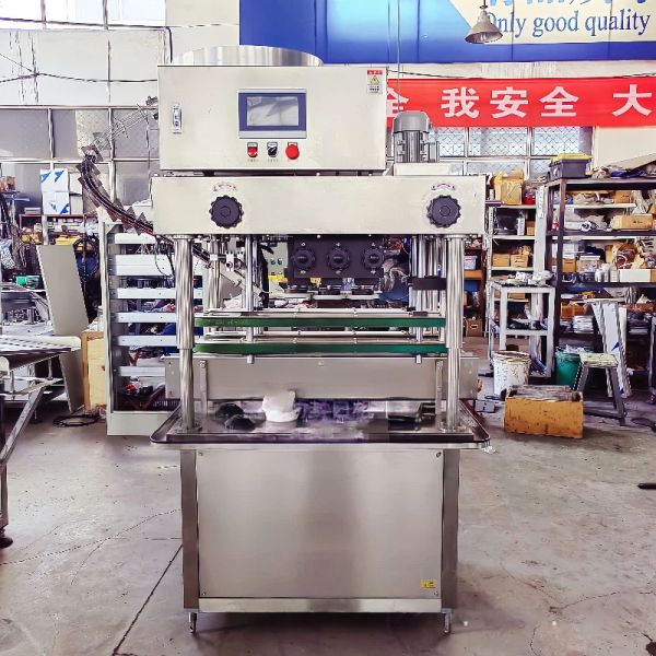 1300W Automatic Screw Capping Machine High Speed Screw Locking Machine For Daily Chemical