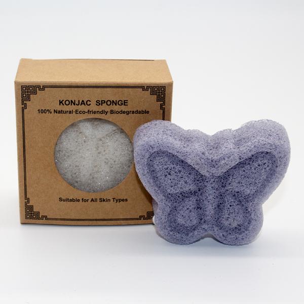 OEM Konjac Butterfly Bath Sponge