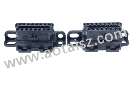 12V ABS/PVC OBD2 Code Reader OBD Scanner Connector Auto Diagnostic Wire Harness with Voltage