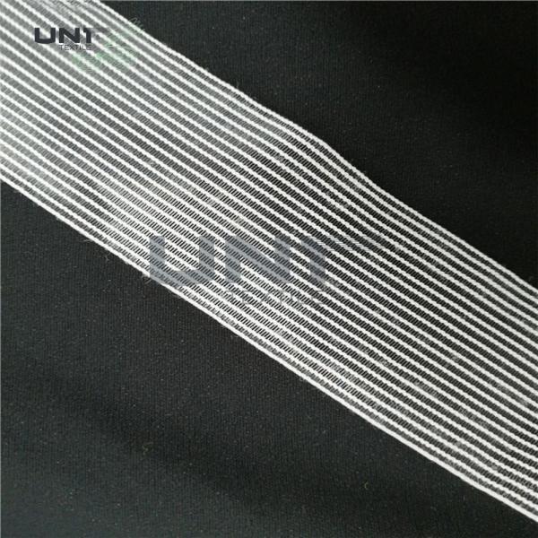 Fusible 100% Polyester Elastic Waistband Interfacing Woven