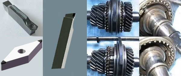 High Hardness Carbide Grooving Tools For Turning Synchronizer Ring 20CrMnTi