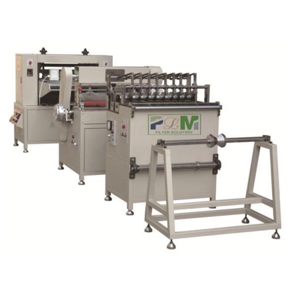 filter Paper Folding Knife Pleating Machine Full Auto 100pleats/min