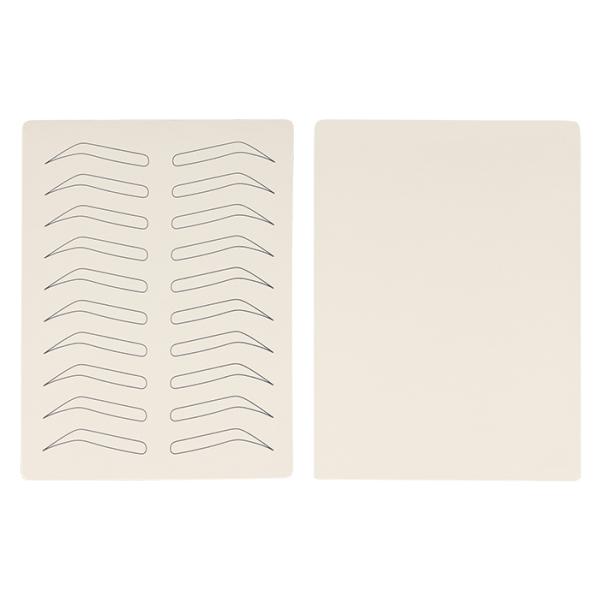 OEM Synthetic Material Permanent Makeup Practice Skin For Eyebrow Tattoo