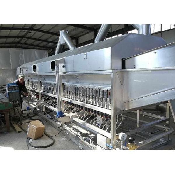 Buy Beans & Peanut Frying Machine Automatic Continuous Fryer Easy Operation at wholesale prices