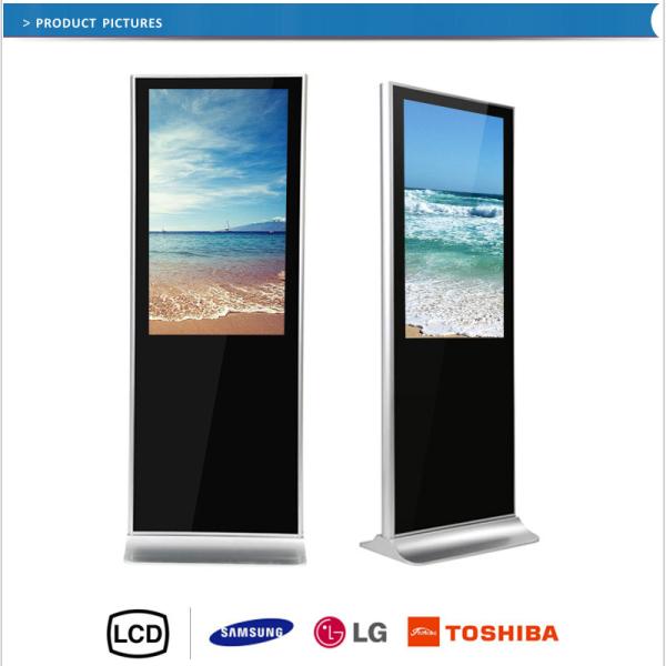 55 Inch Network Android Touch Stand Advertising Display，floor standing digital poster