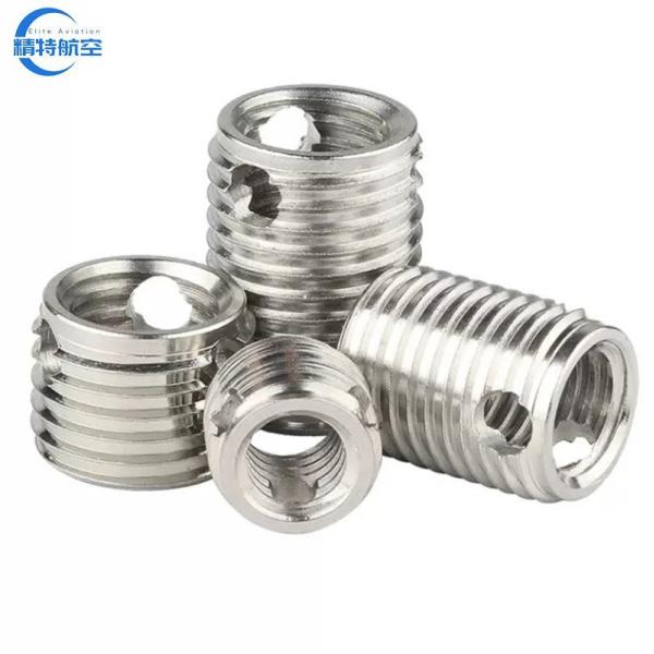 Fine/Coarse Thread Unc 6-32 Stainless Steel Self Tapping Thread Insert for Plastic Nominal Length 1d-3D