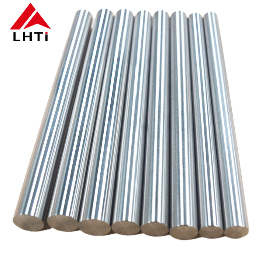 Elongation Polished Silver Titanium Bars Light and Customized Length for Industrial Applications
