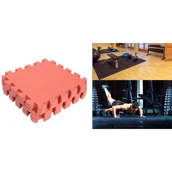 Fitness Portable Thick Exercise Mat , Workout Floor Mats Sanitary Washable
