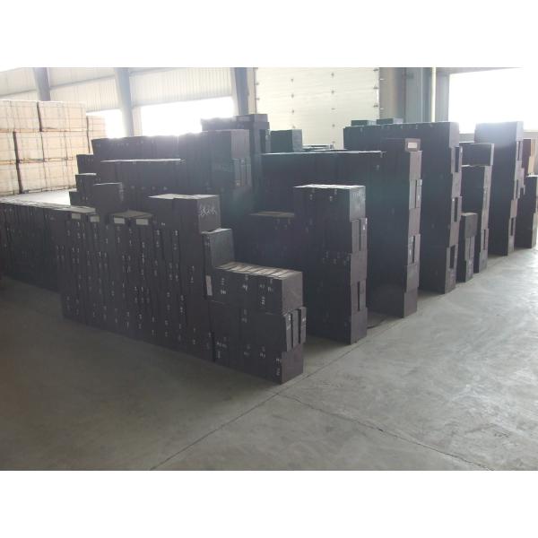 EAF Converter Furnace 97% Magnesia Refractory Bricks Permanent Lining