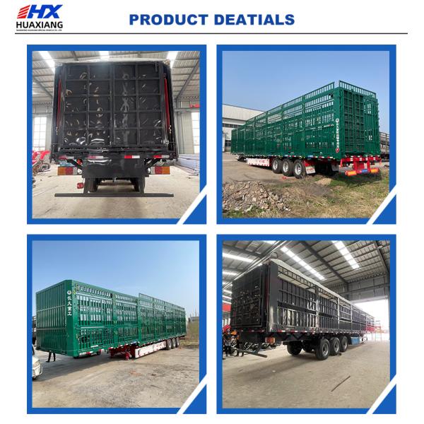 17*2.55*2 Dimensions Semi-Trailer Versatile and Sturdy for Cargo Storage