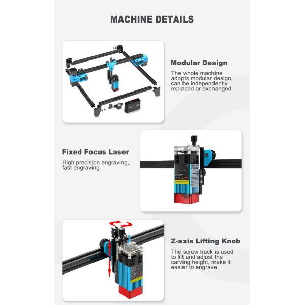 Intelligent Laser Engraving Machine Automatic Portable Desktop Small Laser Cutter Engraver